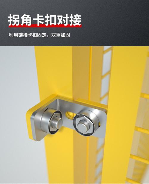 厂房隔断钢网 仓库区域分离护栏 工厂黄色隔离围栏网 星诺